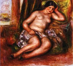 Auguste renoir Sleeping Odalisque oil painting image